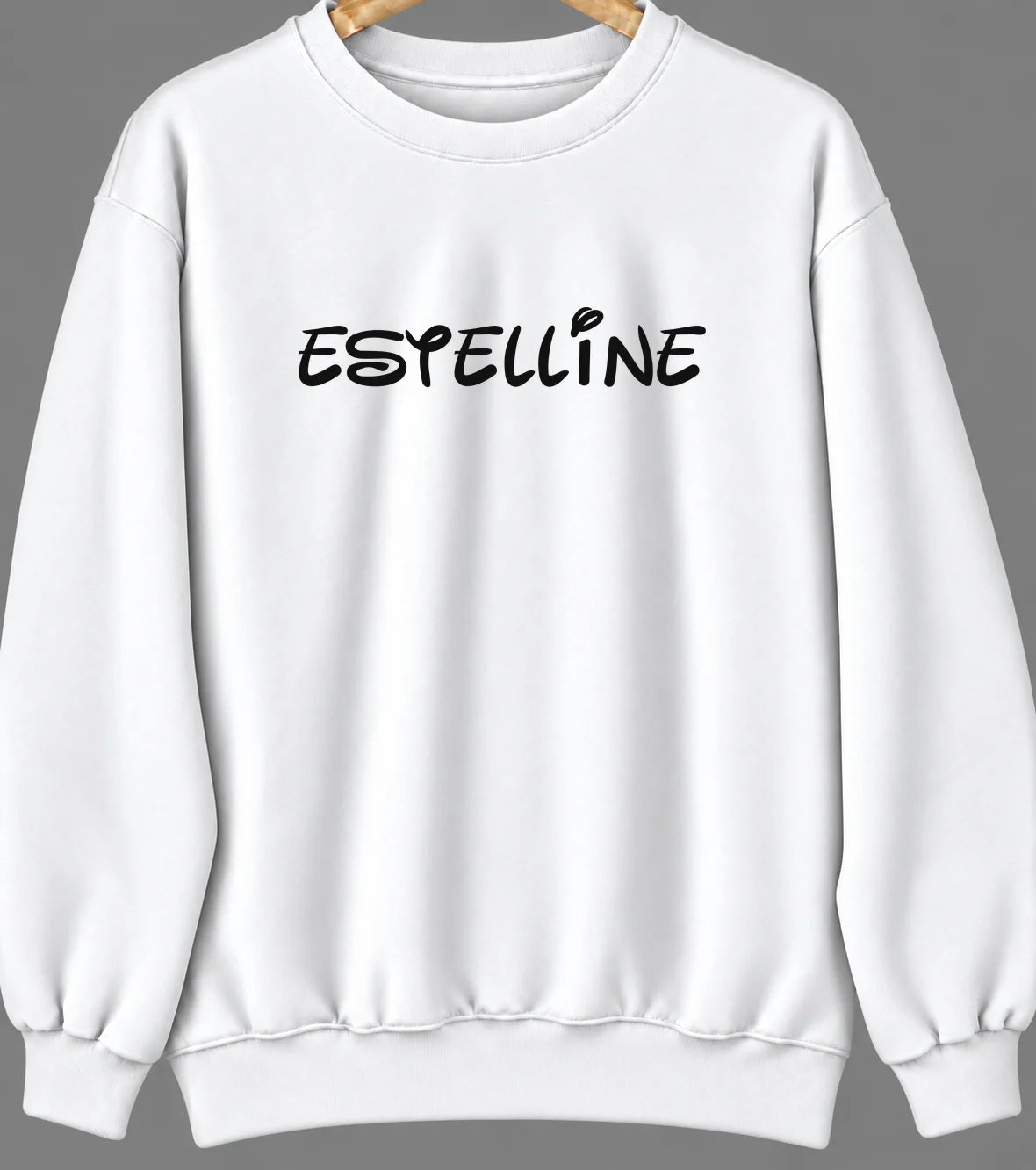 Estelline, South Dakota Hometown Crewneck — White