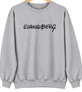 Evansburg, Pennsylvania Hometown Crewneck — Sport Grey