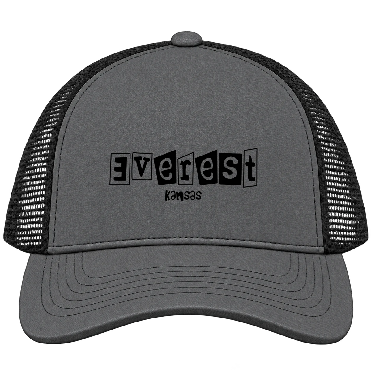 Everest, Kansas Hometown Trucker Cap