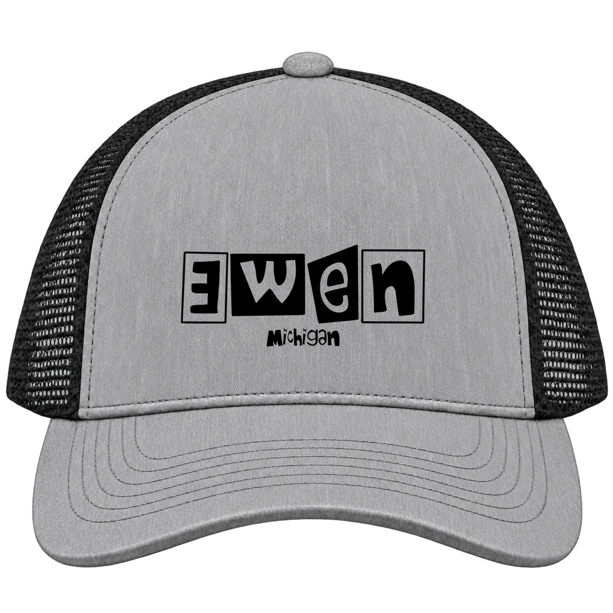 Ewen, Michigan Hometown Trucker Cap