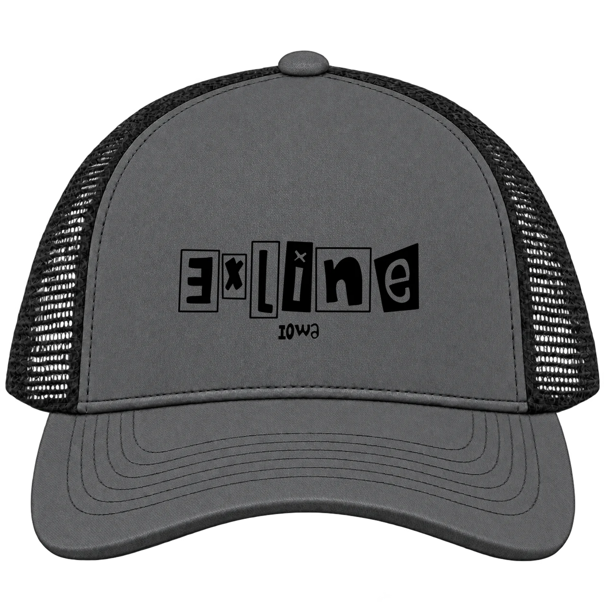 Exline, Iowa Hometown Trucker Cap