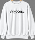 Queens, New York Hometown Crewneck — White