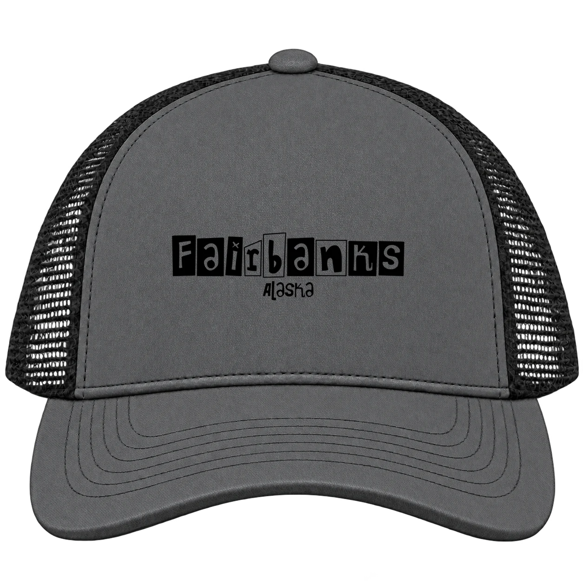 Fairbanks, Alaska Hometown Trucker Cap