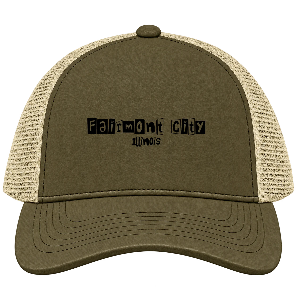 Fairmont City, Illinois Hometown Trucker Cap