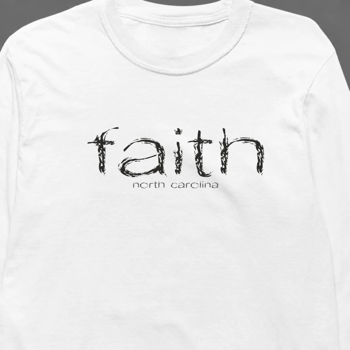 Faith, North Carolina Hometown Long-Sleeve