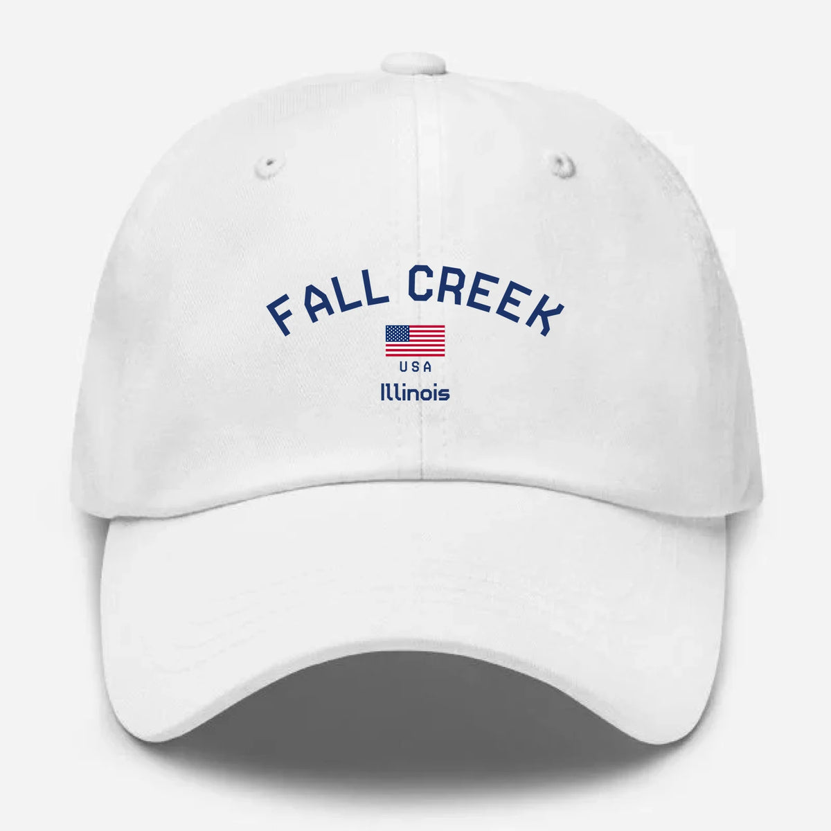 Fall Creek, Illinois Hometown Dad Hat