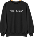 Fall Creek, Wisconsin Hometown Crewneck — Black