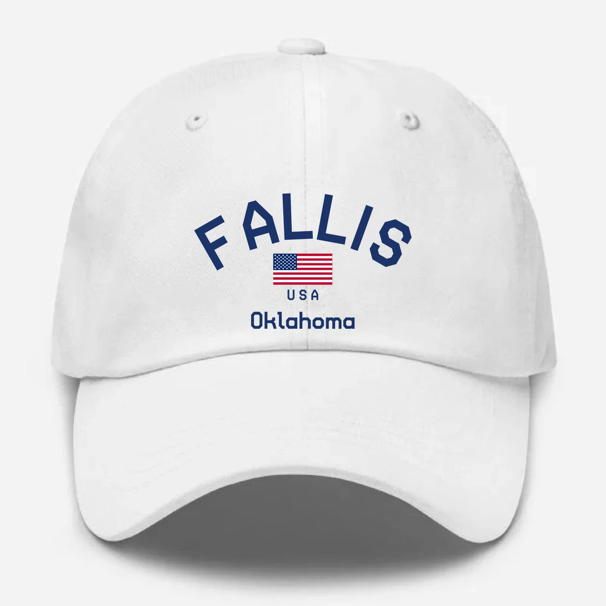 Fallis, Oklahoma Hometown Dad Hat