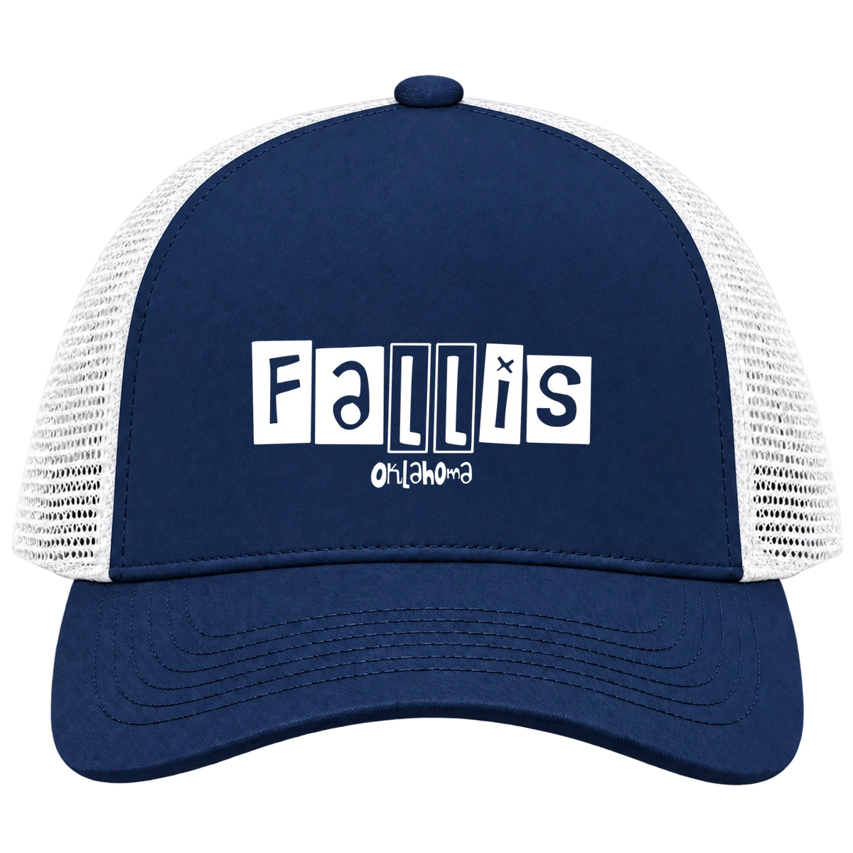 Fallis, Oklahoma Hometown Trucker Cap