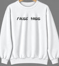 False Pass, Alaska Hometown Crewneck — White