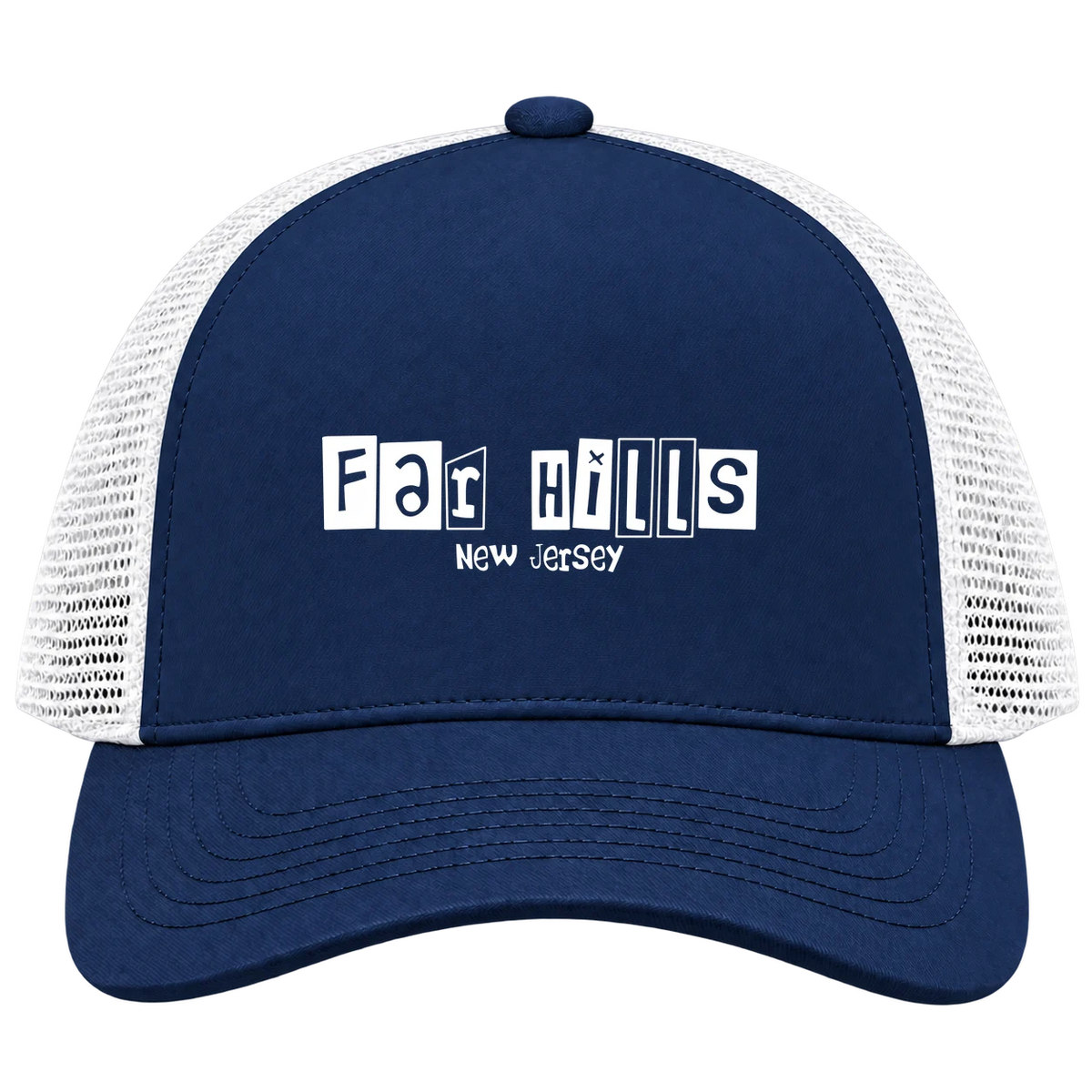 Far Hills, New Jersey Hometown Trucker Cap