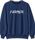 Farmer, South Dakota Hometown Crewneck — Navy