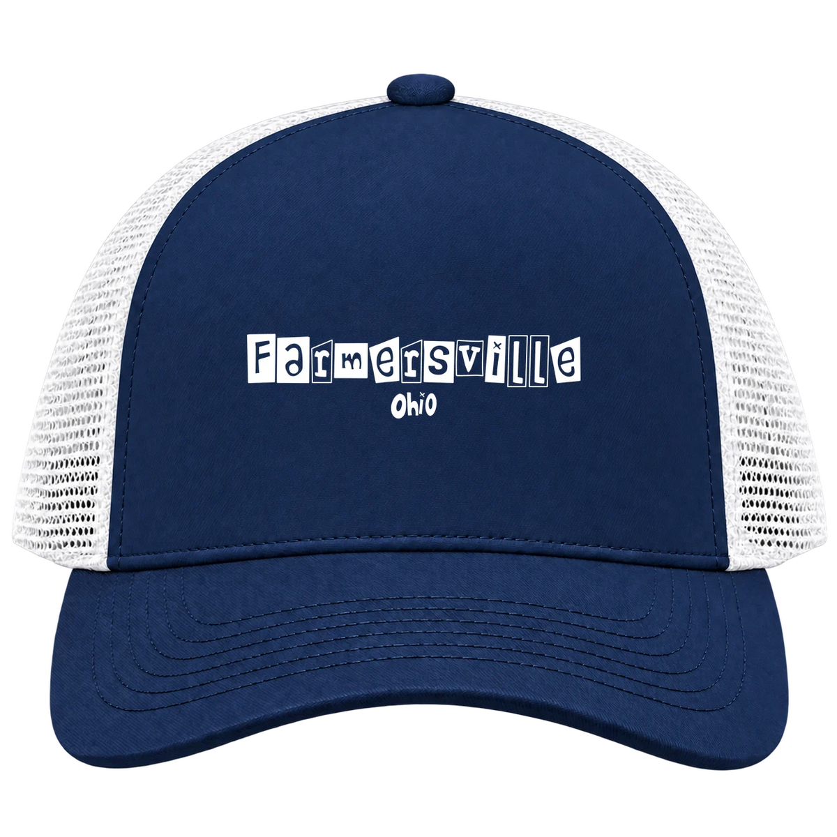 Farmersville, Ohio Hometown Trucker Cap