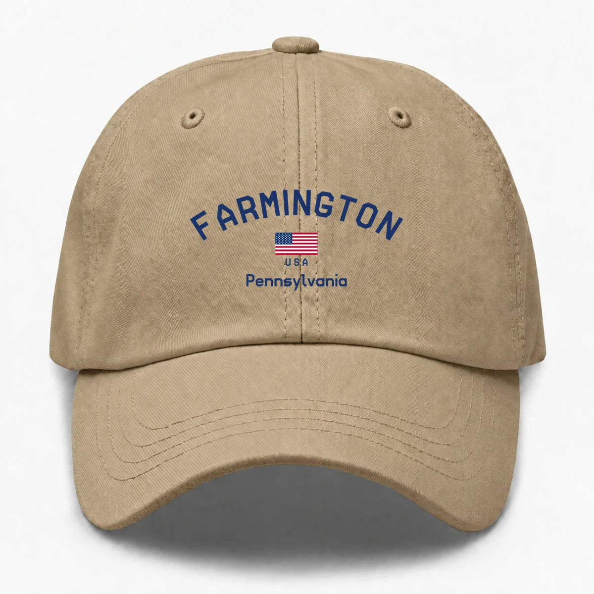 Farmington, Pennsylvania Hometown Dad Hat