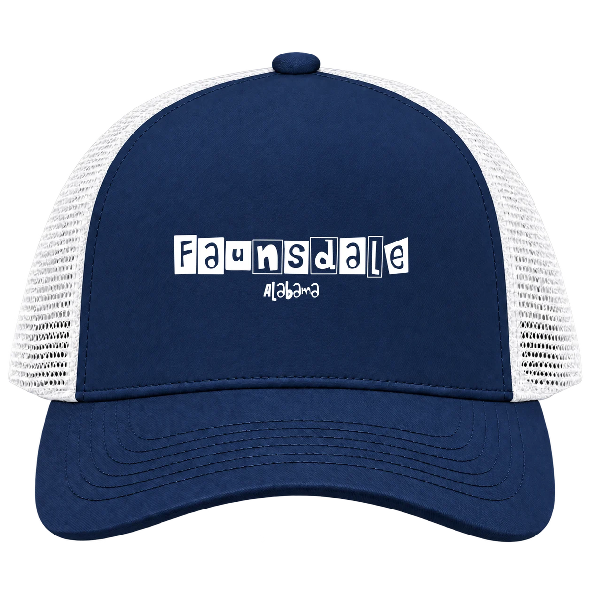 Faunsdale, Alabama Hometown Trucker Cap
