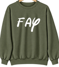 Fay, Oklahoma Hometown Crewneck — Military Green