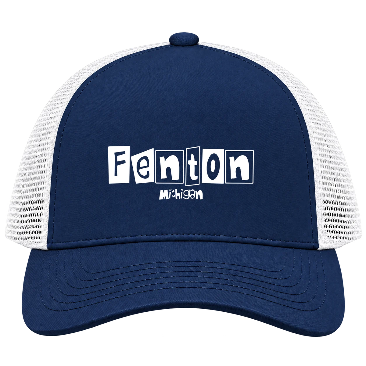 Fenton, Michigan Hometown Trucker Cap