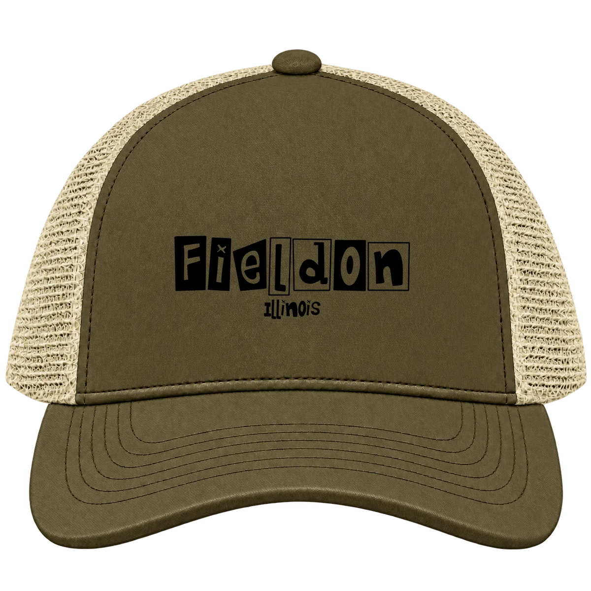 Fieldon, Illinois Hometown Trucker Cap