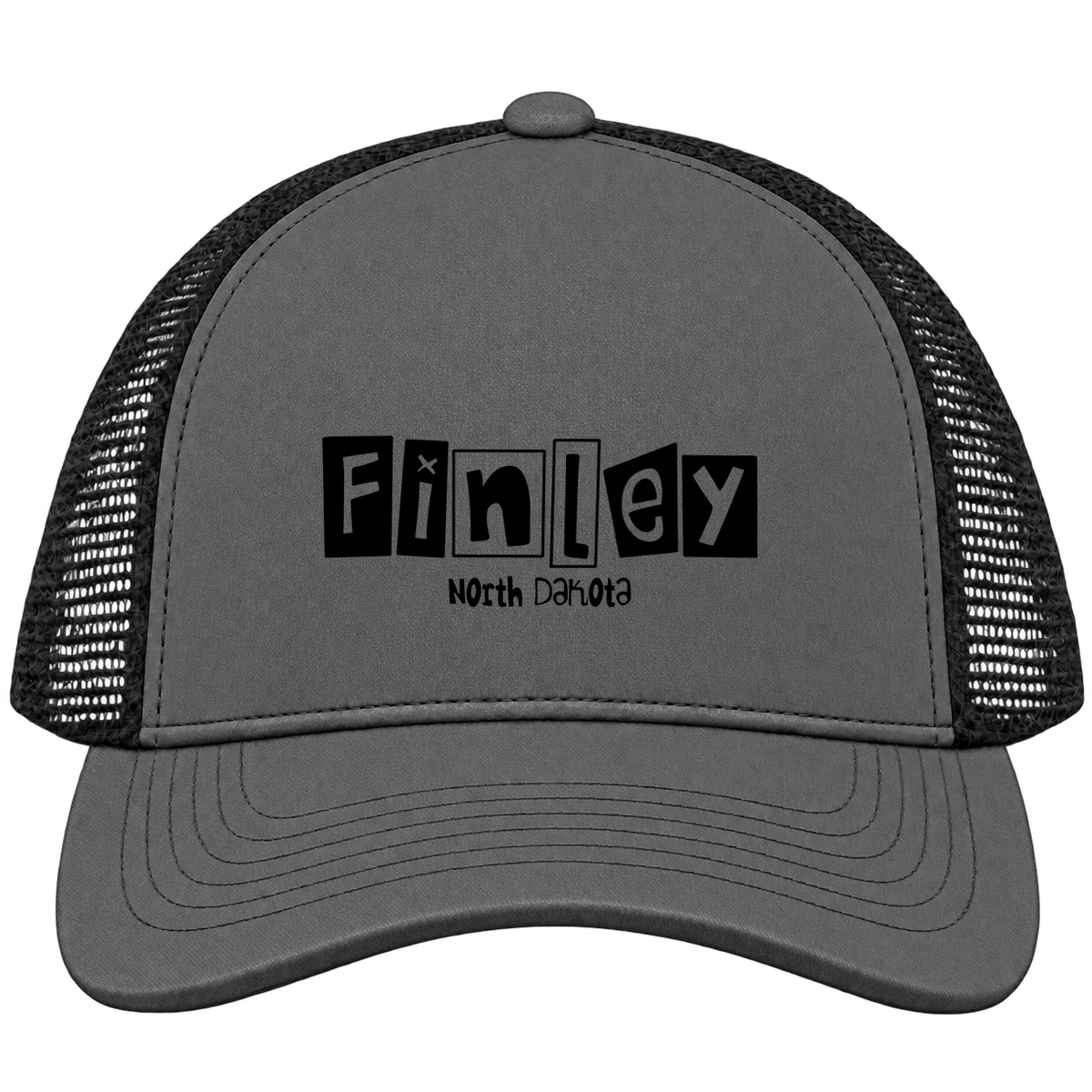 Finley, North Dakota Hometown Trucker Cap
