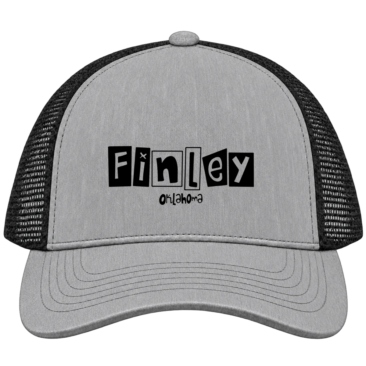 Finley, Oklahoma Hometown Trucker Cap