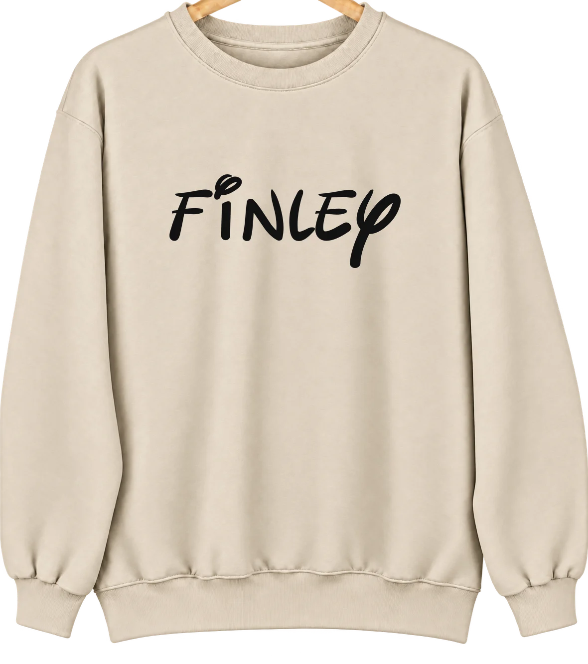 Finley, Tennessee Hometown Crewneck — Sand