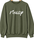 Finley, Washington Hometown Crewneck — Military Green