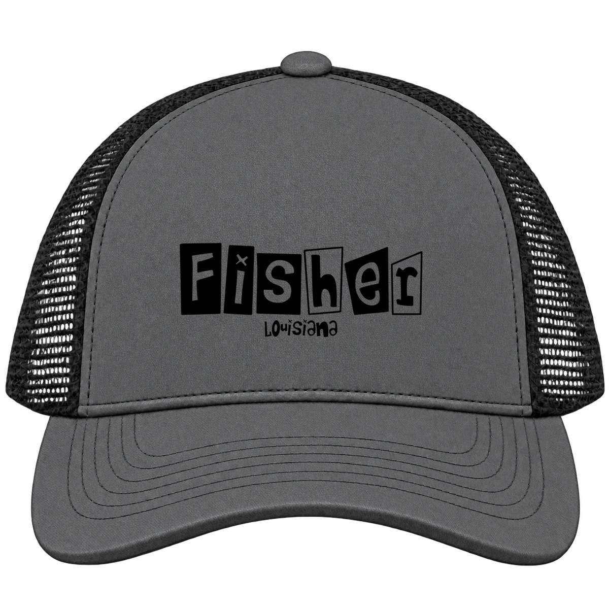 Fisher, Louisiana Hometown Trucker Cap
