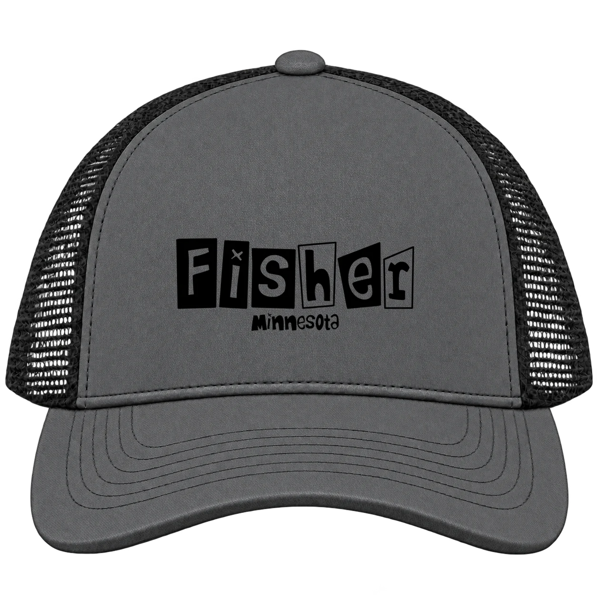 Fisher, Minnesota Hometown Trucker Cap