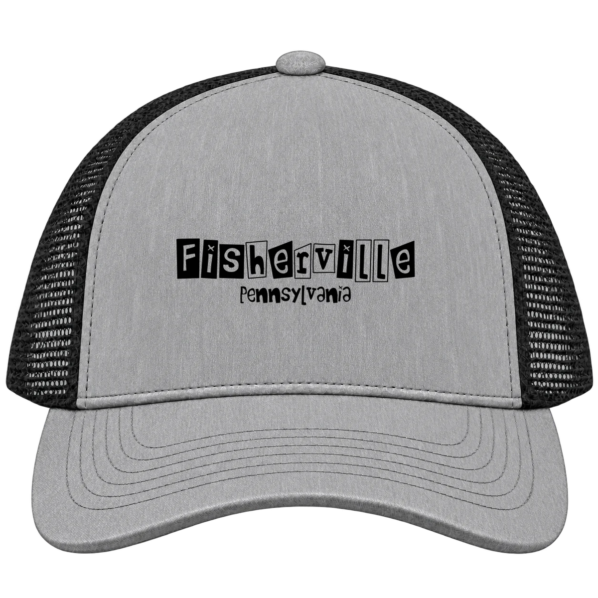 Fisherville, Pennsylvania Hometown Trucker Cap