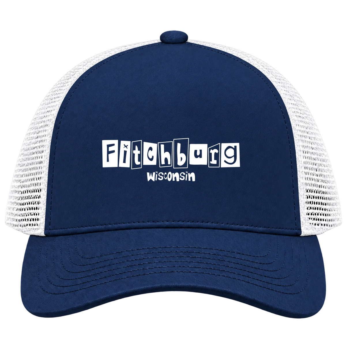 Fitchburg, Wisconsin Hometown Trucker Cap