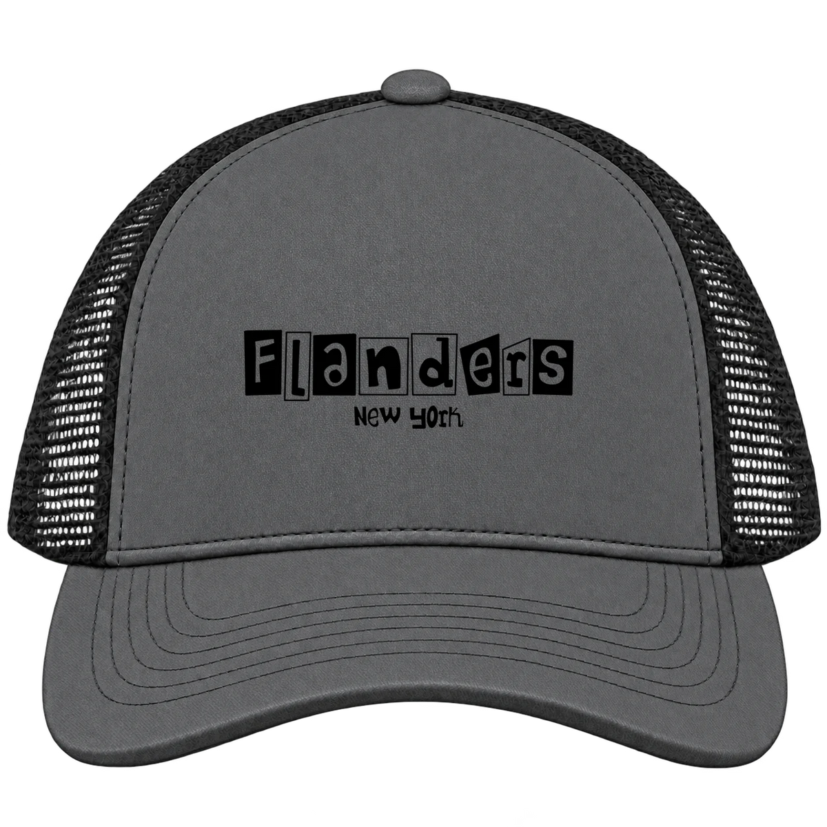 Flanders, New York Hometown Trucker Cap