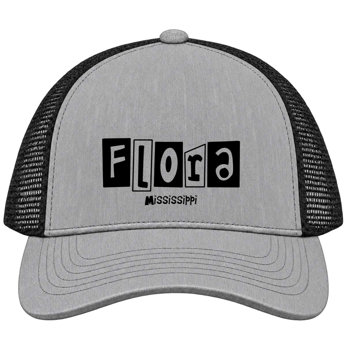 Flora, Mississippi Hometown Trucker Cap