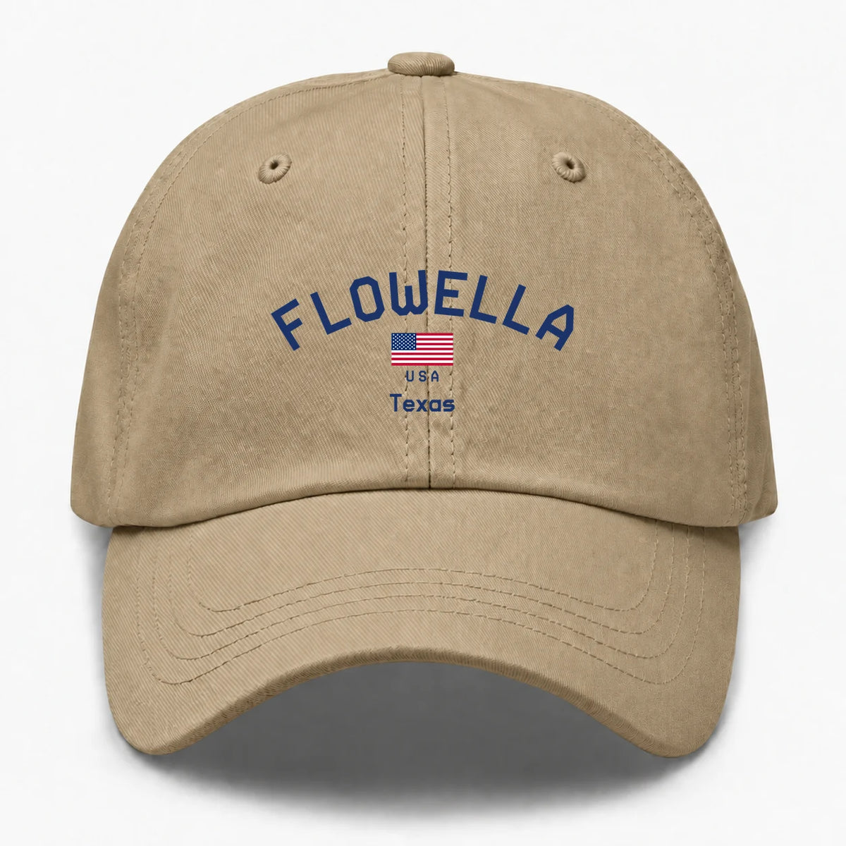 Flowella, Texas Hometown Dad Hat