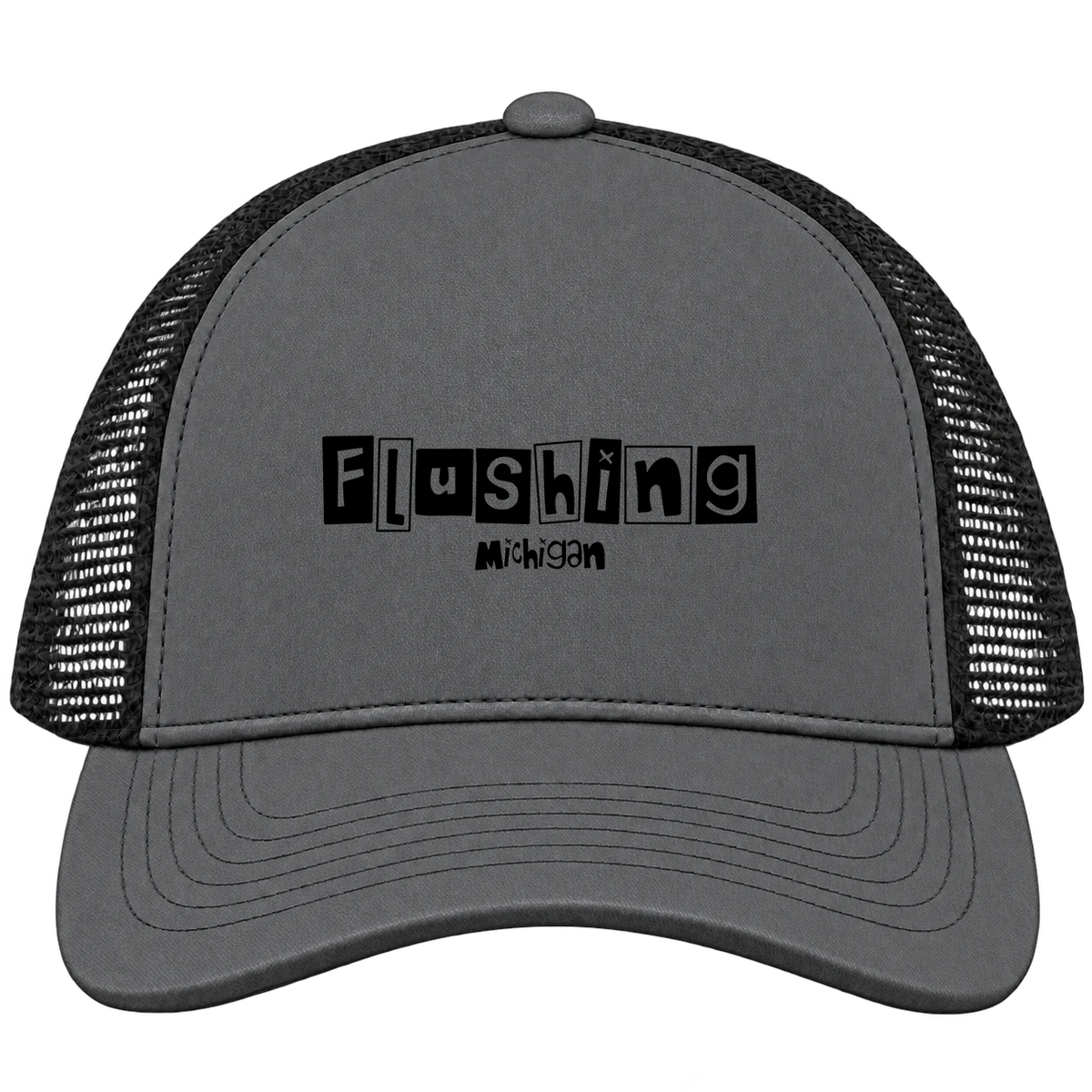 Flushing, Michigan Hometown Trucker Cap