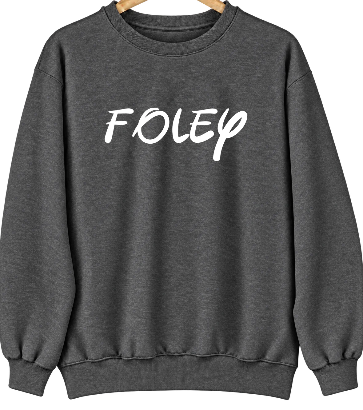Foley, Minnesota Hometown Crewneck — Dark Heather