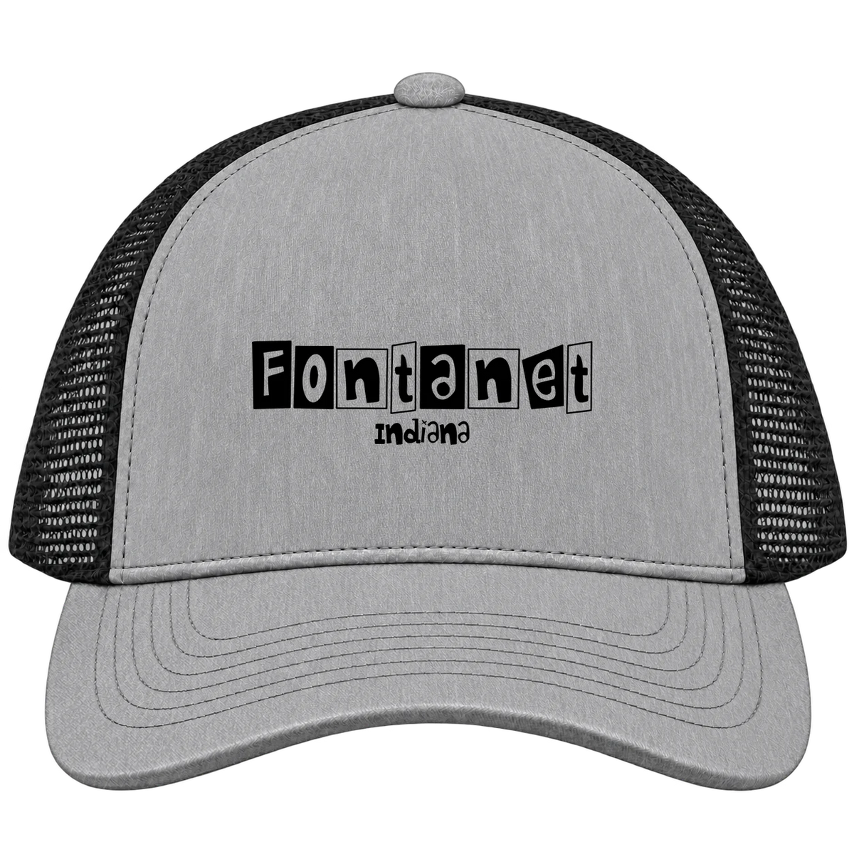 Fontanet, Indiana Hometown Trucker Cap