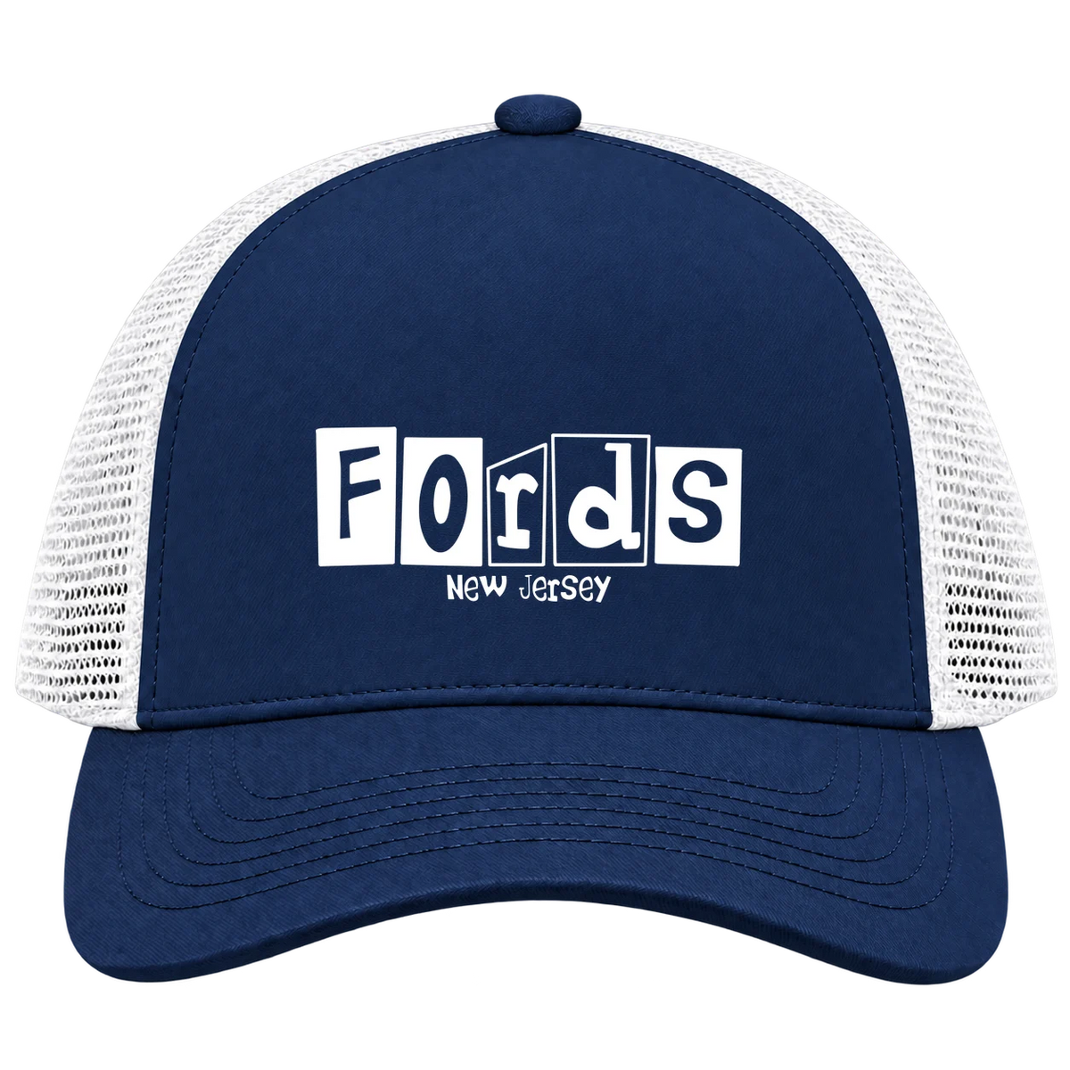 Fords, New Jersey Hometown Trucker Cap