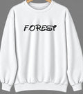 Forest, Mississippi Hometown Crewneck — White