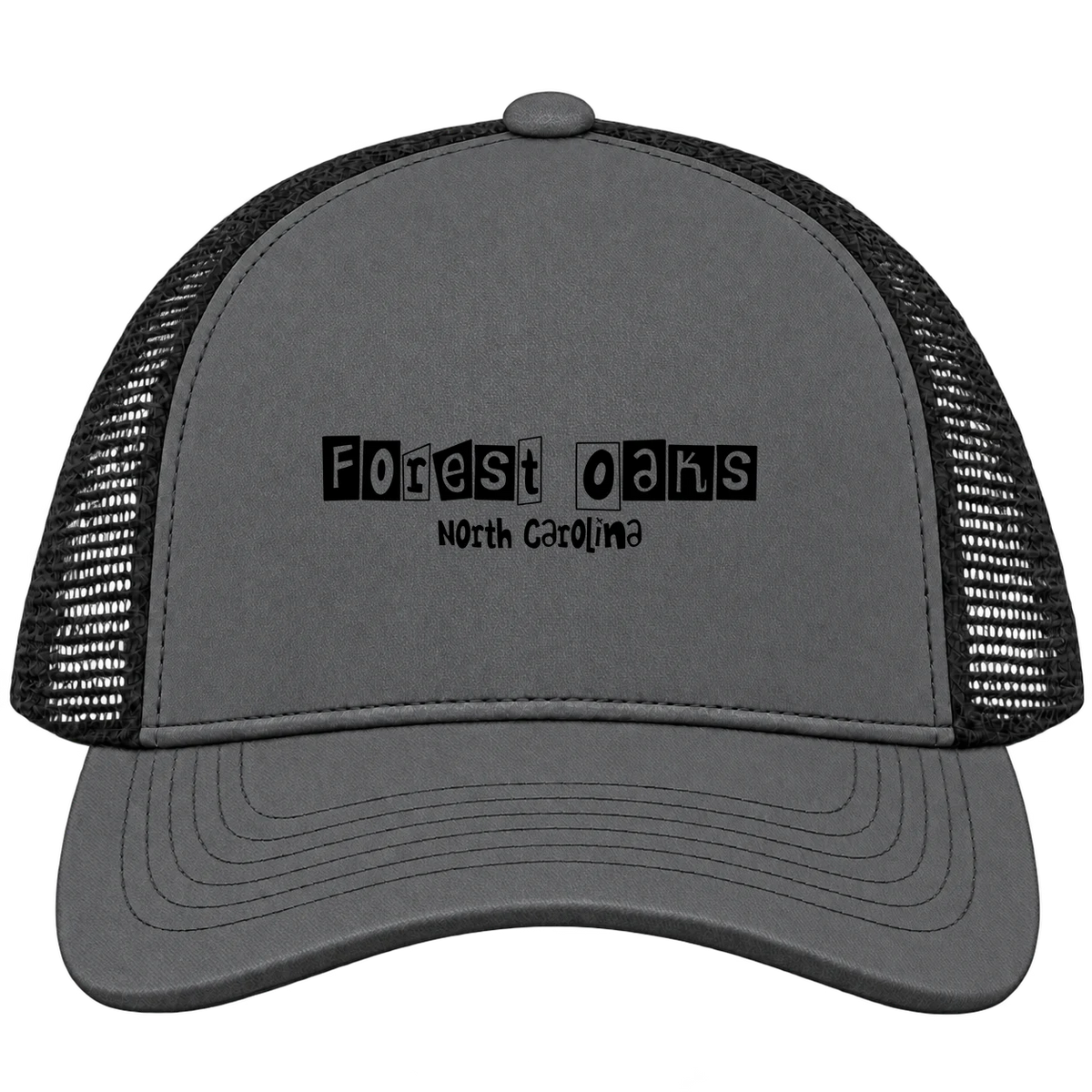 Forest Oaks, North Carolina Hometown Trucker Cap
