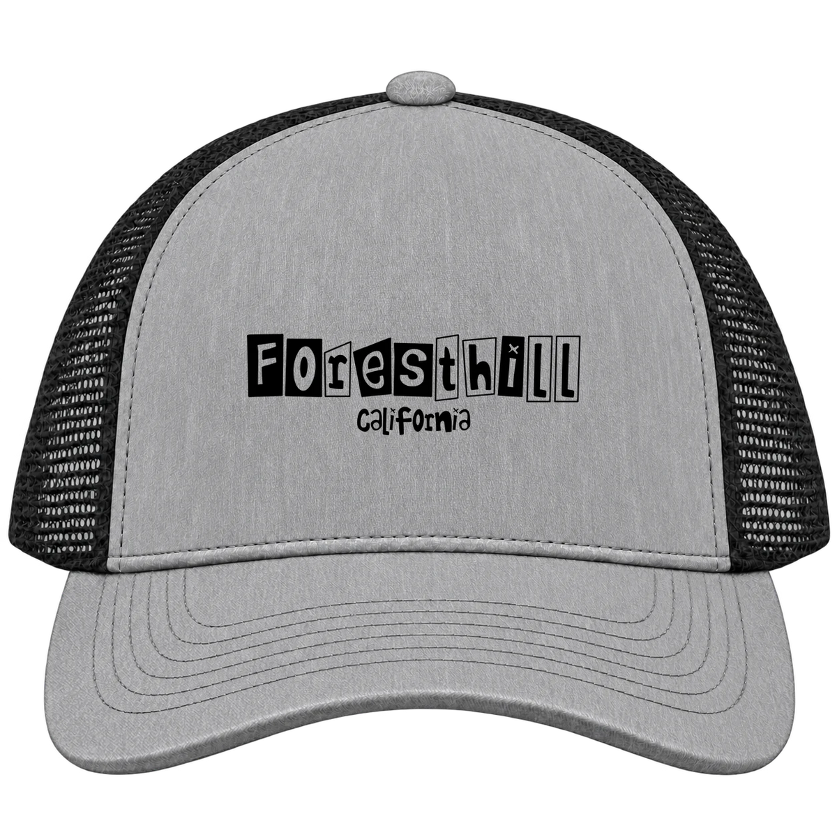 Foresthill, California Hometown Trucker Cap