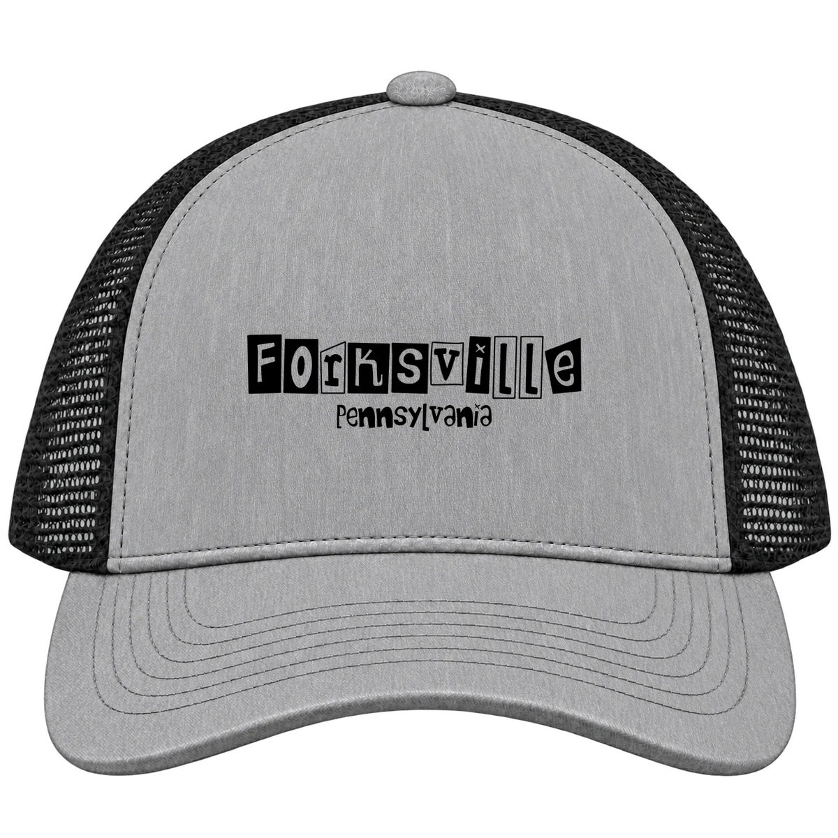 Forksville, Pennsylvania Hometown Trucker Cap
