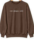 Fort Johnson North, Louisiana Hometown Crewneck — Brown