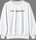 Fort Oglethorpe, Georgia Hometown Crewneck — White