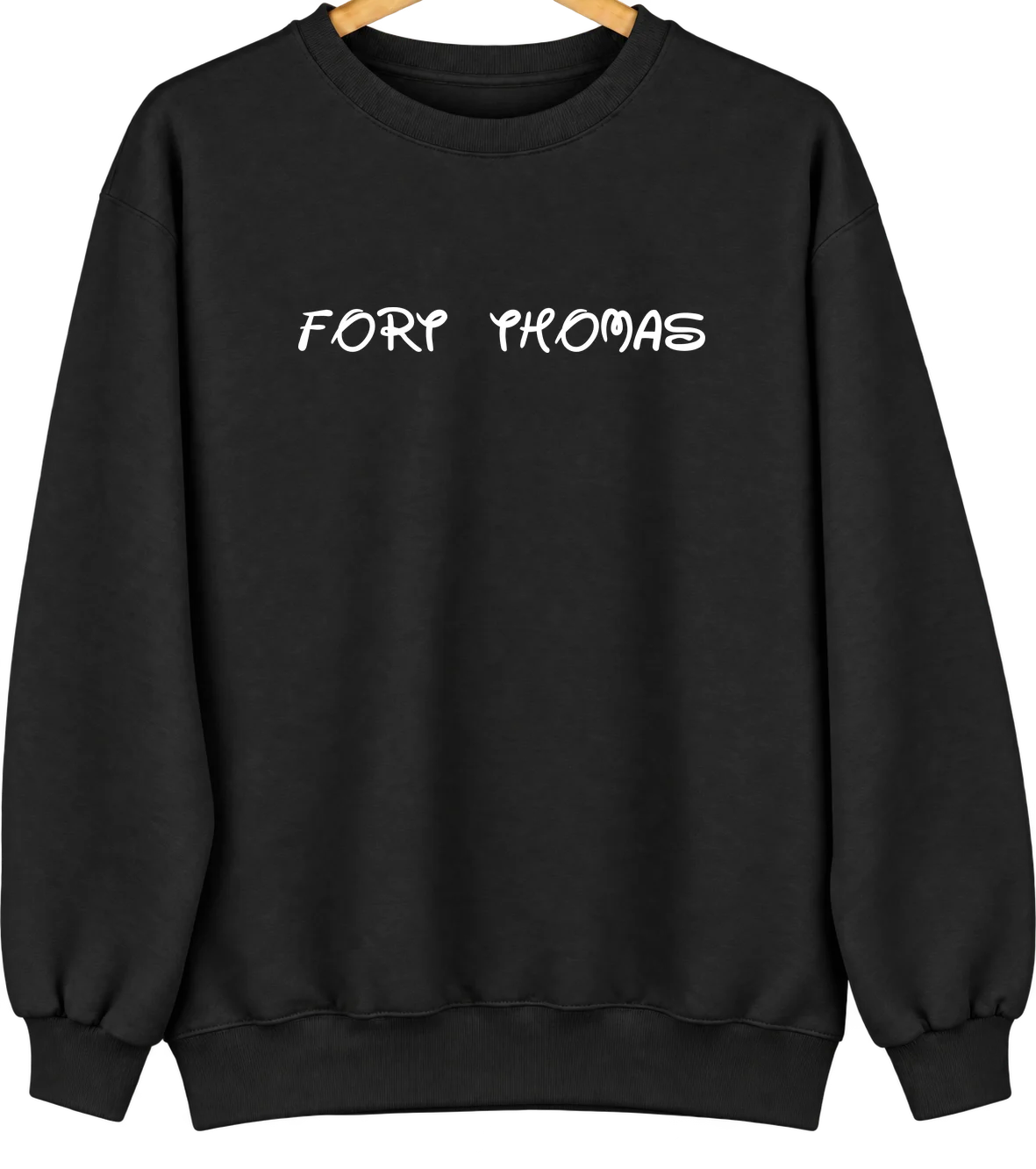 Fort Thomas, Arizona Hometown Crewneck — Black