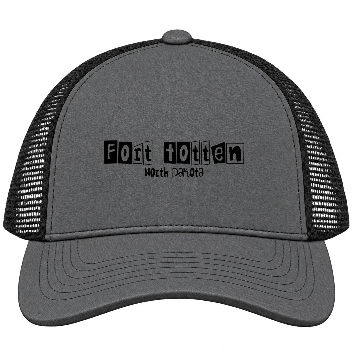 Fort Totten, North Dakota Hometown Trucker Cap
