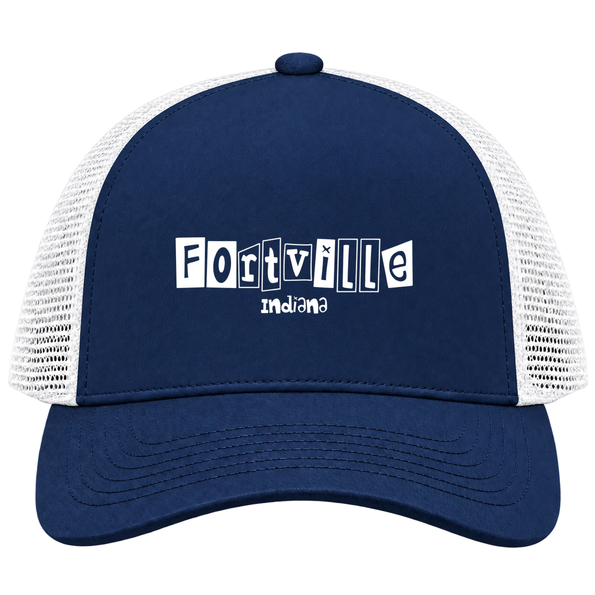 Fortville, Indiana Hometown Trucker Cap