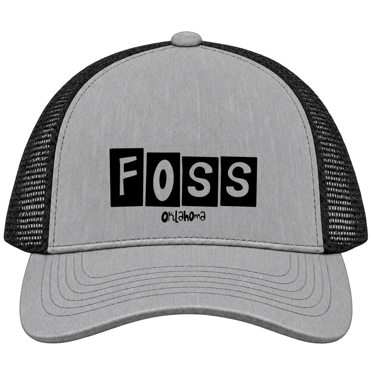 Foss, Oklahoma Hometown Trucker Cap