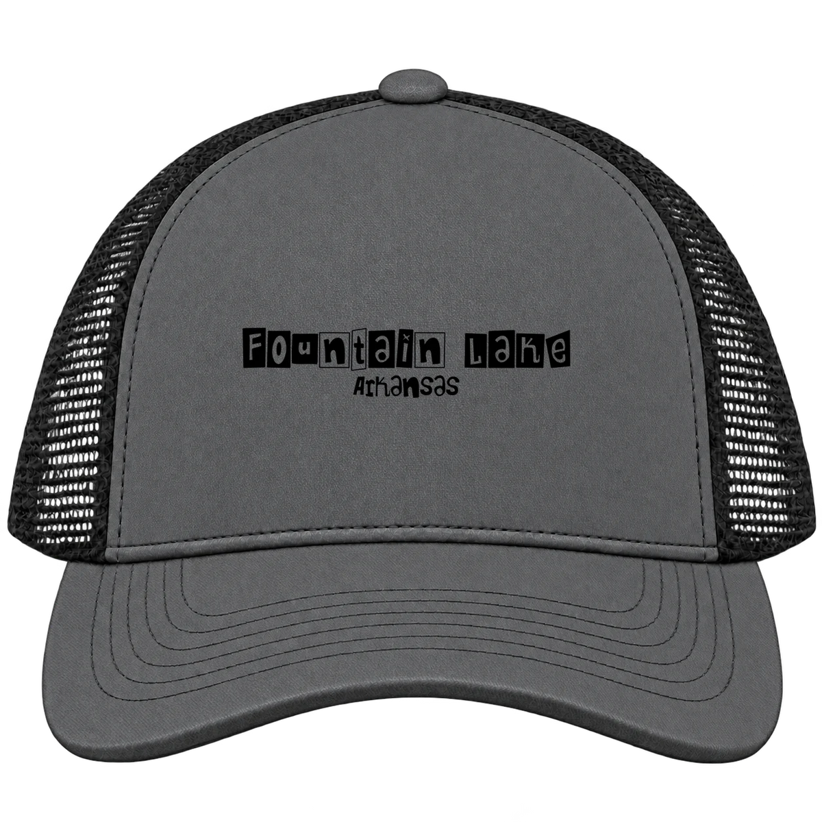 Fountain Lake, Arkansas Hometown Trucker Cap