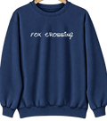 Fox Crossing, Wisconsin Hometown Crewneck — Navy