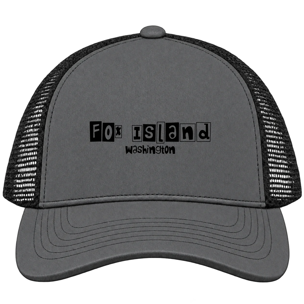 Fox Island, Washington Hometown Trucker Cap